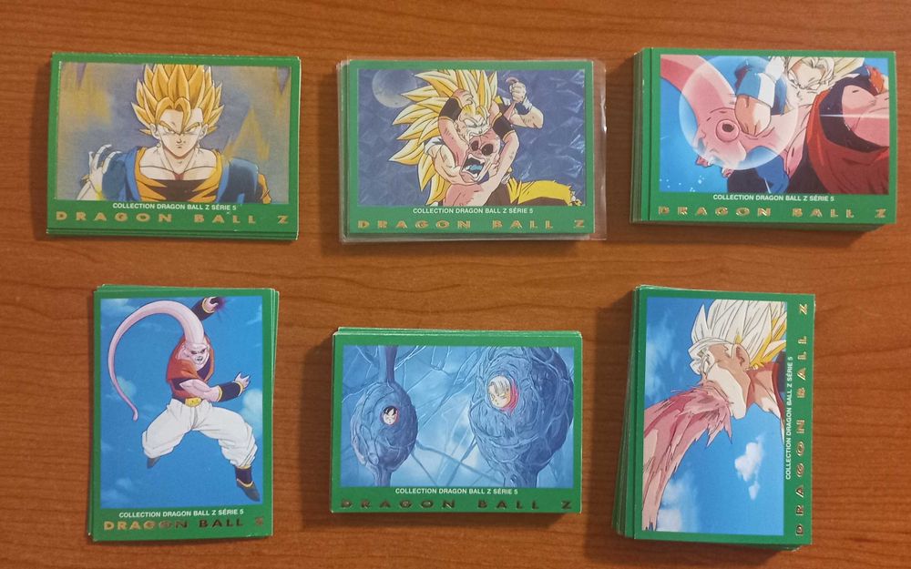 Cartas Dragon Ball Z Série 5 Verde