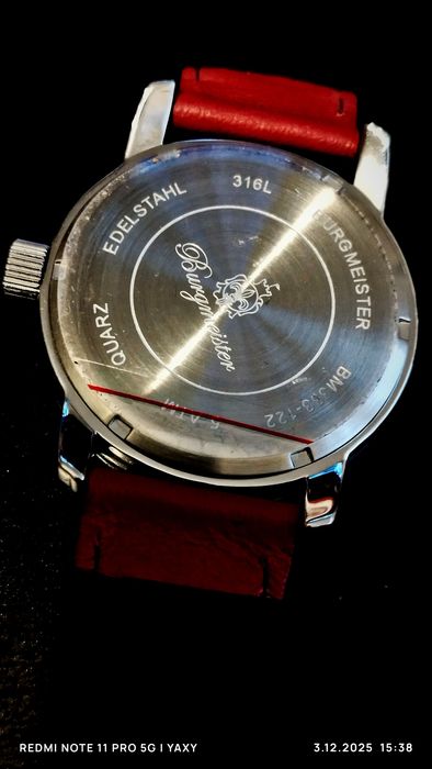 Zegarek męski Burgmeister wr 5 atm