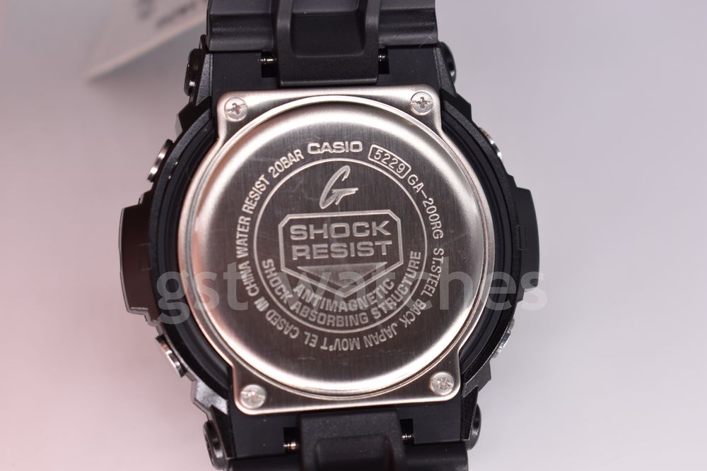 Casio G-Shock GA-200RG-1A NEW ORIGINAL