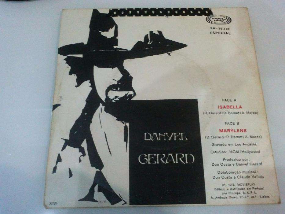 Discos em vinil - Danyel Gerard