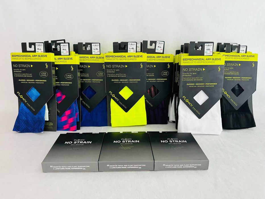 Рукава для Падель (Padel) тенісу – Floky NO STRAIN Green (2 штуки)