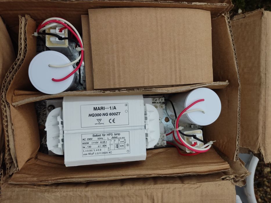 Lampa sodowa HPS do upraw roślin Agroroślin nowa