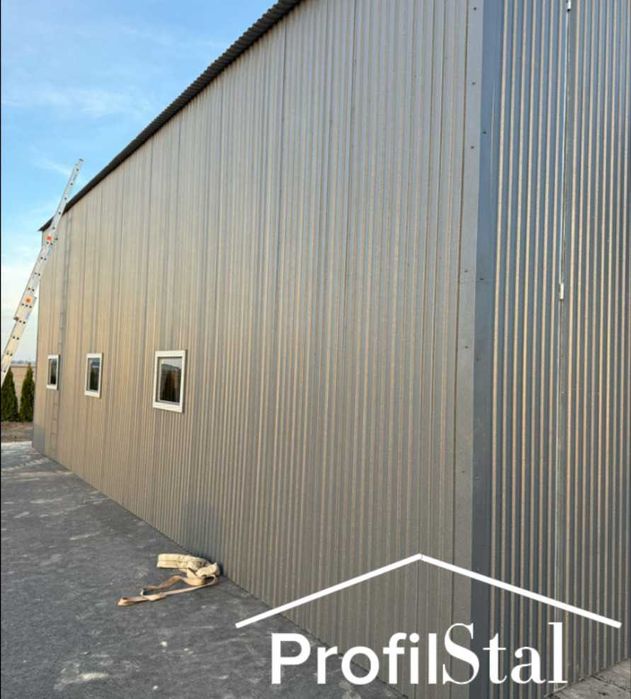 Garaze blaszane garaz hala wiata 6x12 konstrukcja ocynkowana