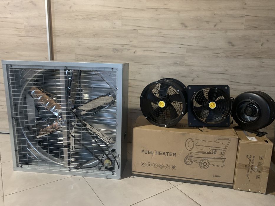 Вентилятор BCX для пташників,ферм,ангарів.