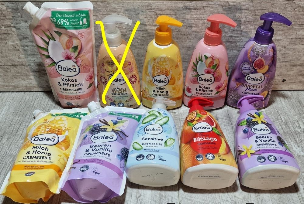 Mydełka do rąk balea 500 ml Niemieckie