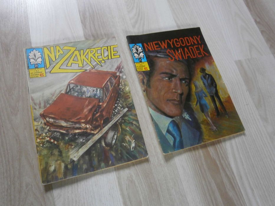 Na zakręcie Niewygodny świadek - komiks 1981 seria
