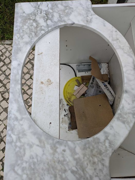 Bancada em mármore