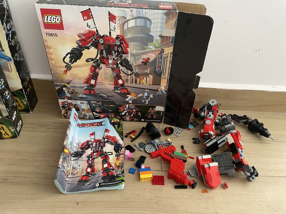 Klocki lego 11 kg i instrukcje
