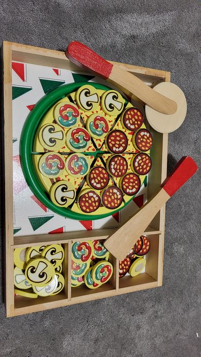 Drewniana pizza Mellisa&Doug Ząbki • OLX.pl