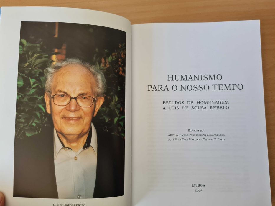 Livro "Humanismo Para o Nosso Tempo: Homenagem a Luís de Sousa Rebelo"