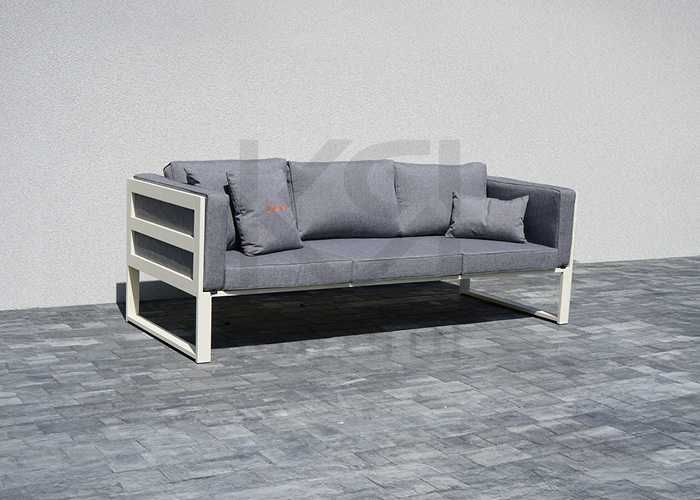 Meble ogrodowe kolekcja PREMIUM : sofa, 2xfotel, ława z blatem dębowym