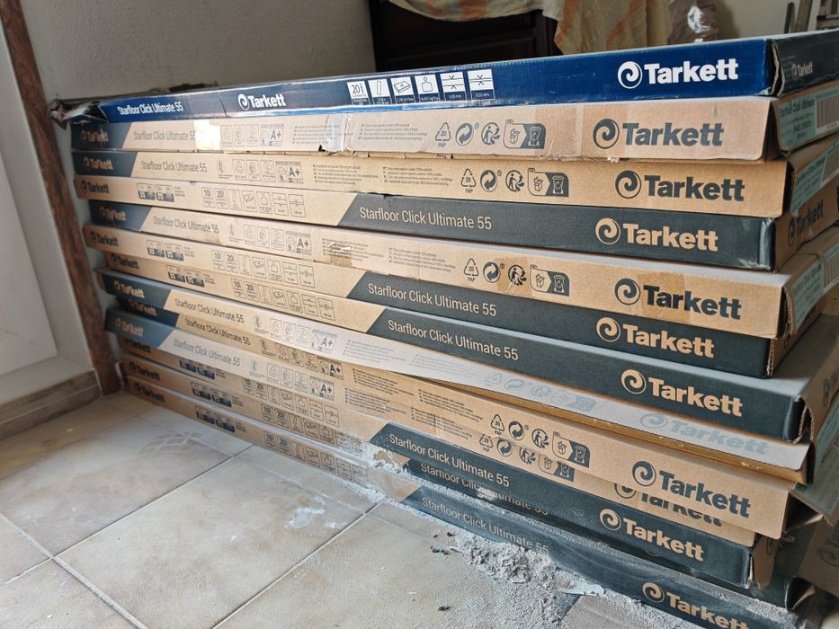 Chão vinílico Tarkett  (13 caixas) **NOVO** Qualidade Ultimate