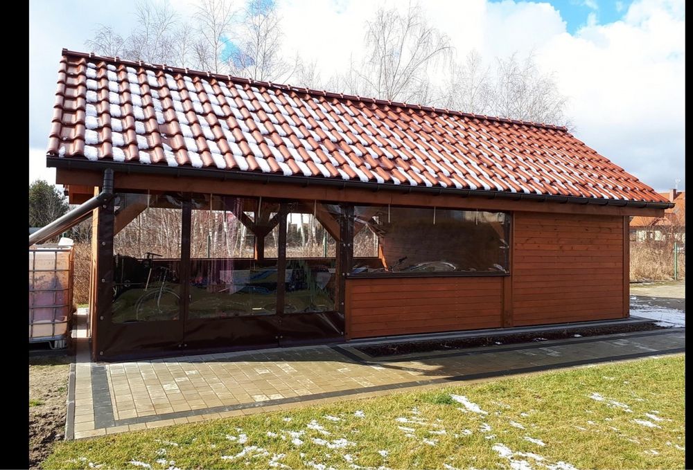 Plandeki PCV zabudowa Altany Tarasy