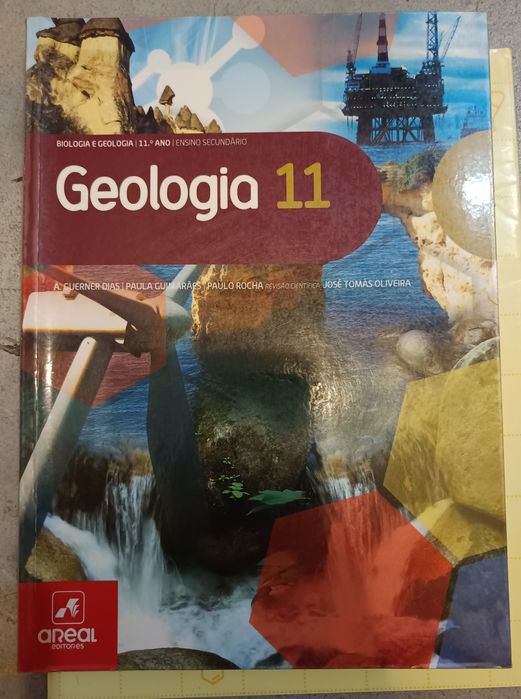 Manuais "Biologia 11" e "Geologia 11" e Caderno de atividades