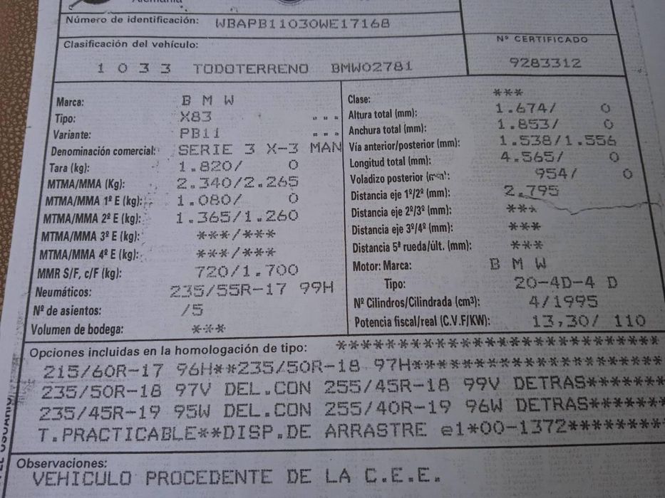 Módulo Eletrónico Bmw Serie X3 E83
