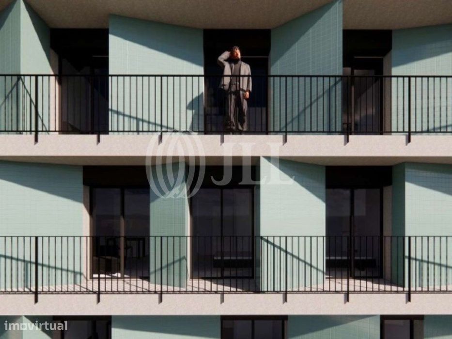Apartamento T0 com terraço em Costa Cabral, Porto