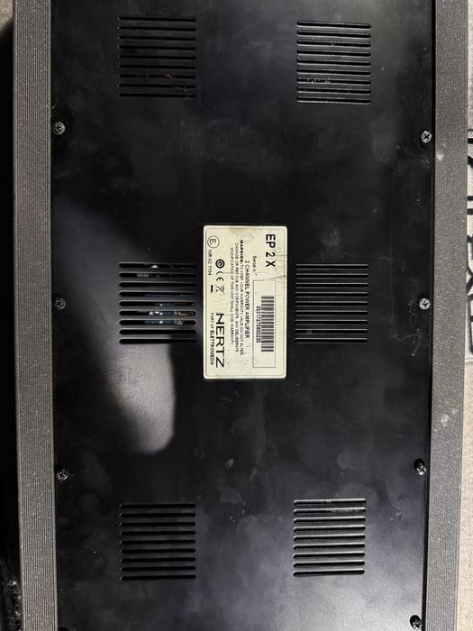 Hertz ep2x автомобильный усилитель без ремонтов в отличном состоянии