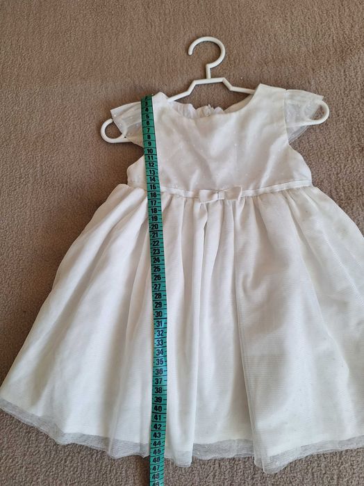 Sukienka na chrzest, roczek, cool club, 80, jak nowa