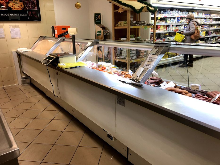 Żywiec - Lada chłodnicza mięsna ES SYSTEM - 10 metrów