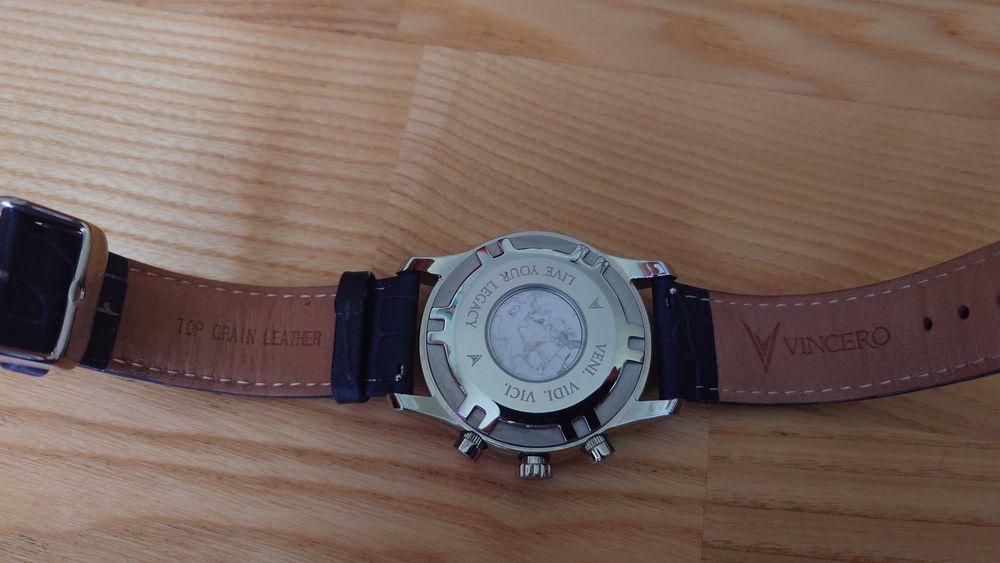 Zegarek Vincero The Bellwether White & Silver IDEALNY