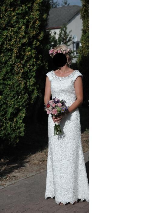 Suknia Ślubna cekinowa