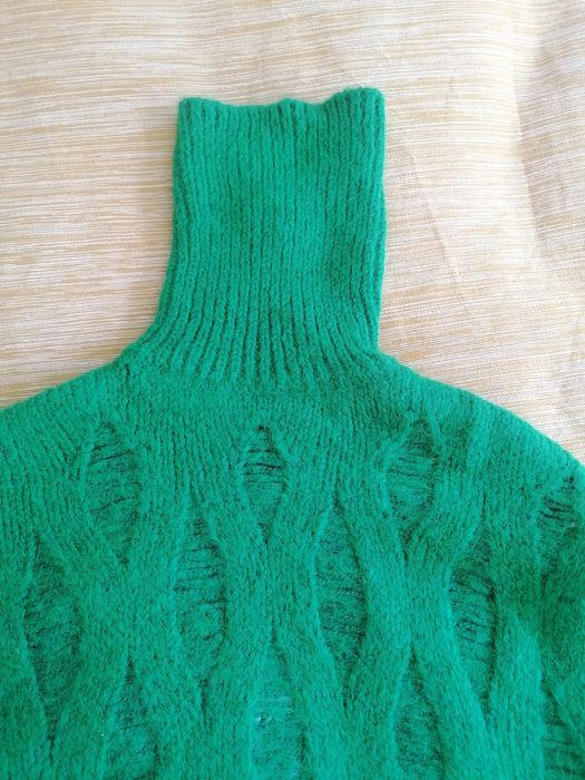Camisola malha verde