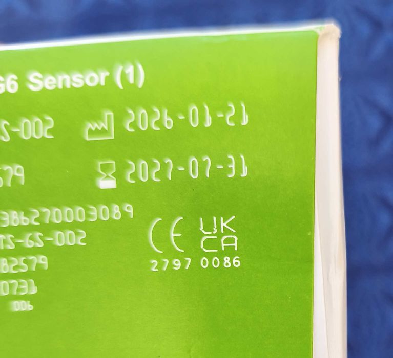 Sensor G6 Dexcom