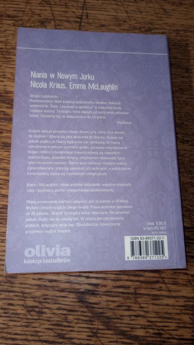 Niania w Nowym Jorku. Nicola Craus, Emma McLaughlin