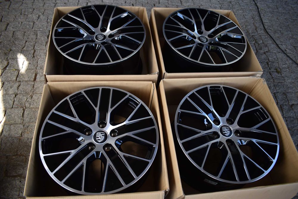 Porsche Taycan gts turbo aero rad felgi oryginał 20 oem 9 + 11 tył