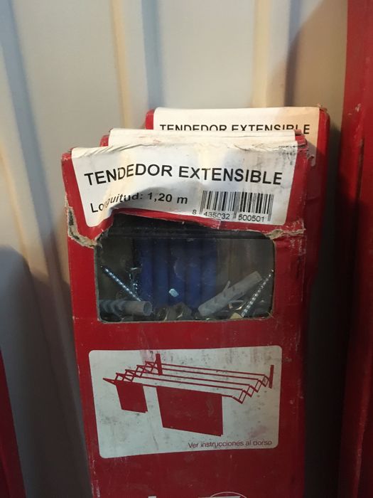 Estendais novos várias medidas