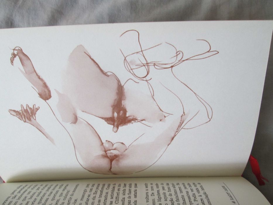 John Thomas & Lady Jane, de  D.H Lawrence, com desenhos eróticos