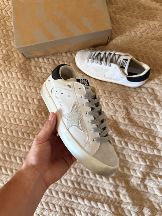 Golden Goose Super-Star White&Silver | 40-44 | Відправка кожен день! Без Передоплати!!