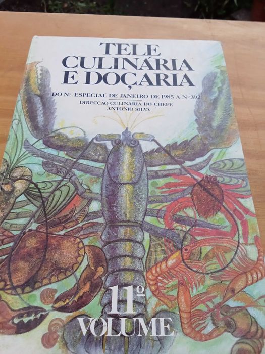 Livros Tele Culinária e Doçaria Chefe António Silva
