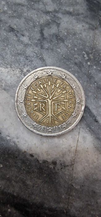 Moeda de 2 euros francesa