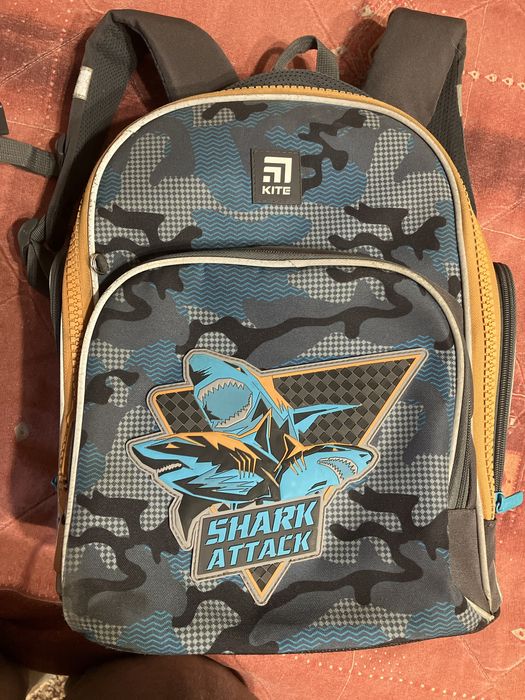Рюкзак шкільний Kite Education Shark attack K21-706S-1