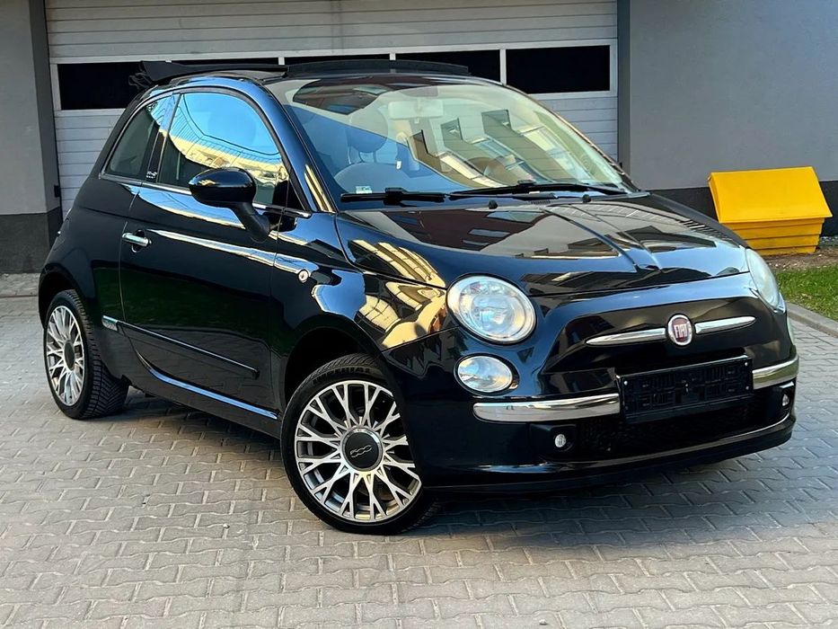 Fiat 500 0,9_Turbo_Benz_85KM_Kabrio_Alu_Klima_SoundSystem_Serwis!
