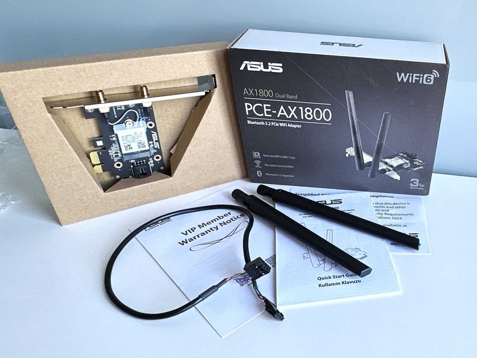 Адаптер мережі WiFi Asus PCE-AX1800