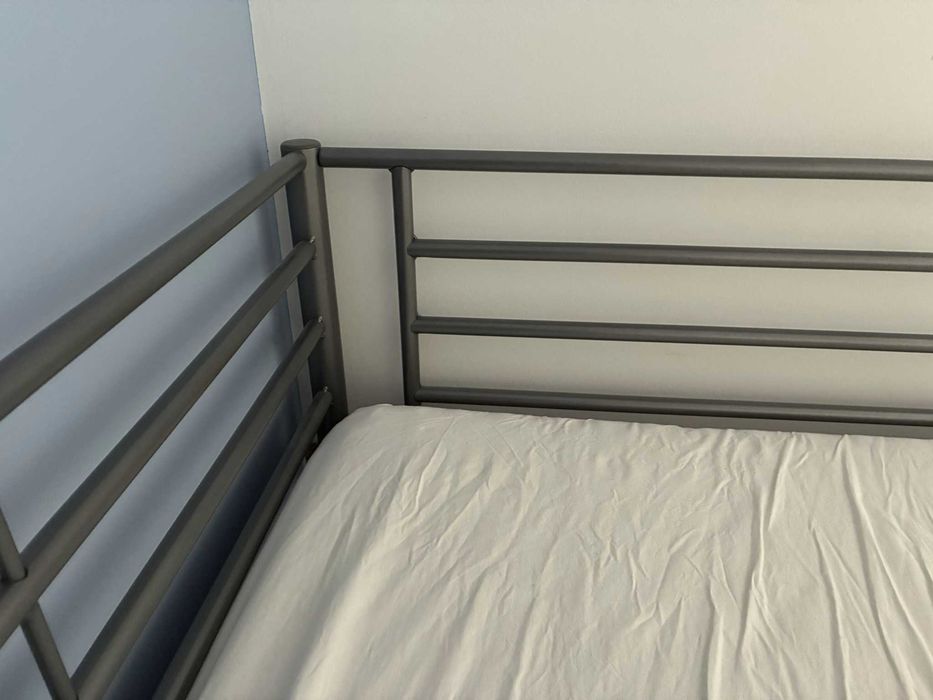łożko piętrowe z IKEA 90x200 "SVARTA" 1 os.