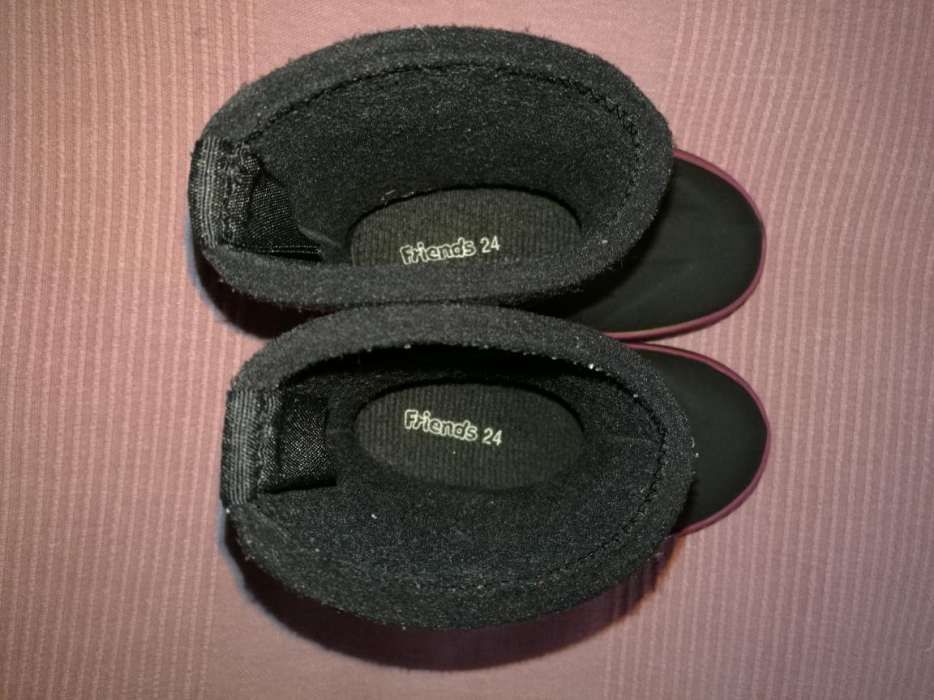 Kalosze neoprenowe FRIENDS roz. 24 ocieplane polar