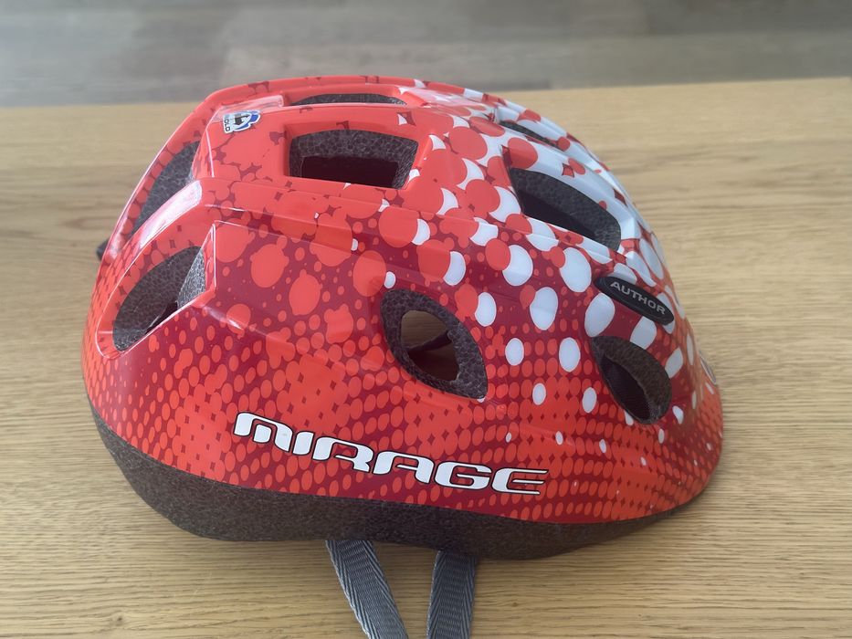 Kask rowerowy Author Mirage dzieciecy  regulowany 48-54 cm