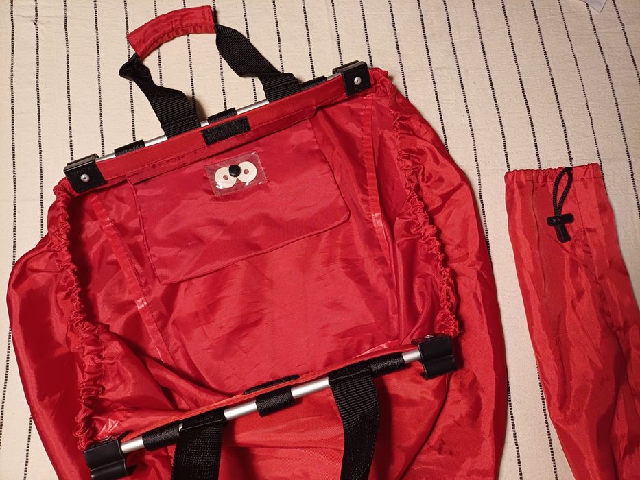 Saco de compras vermelho - NOVO