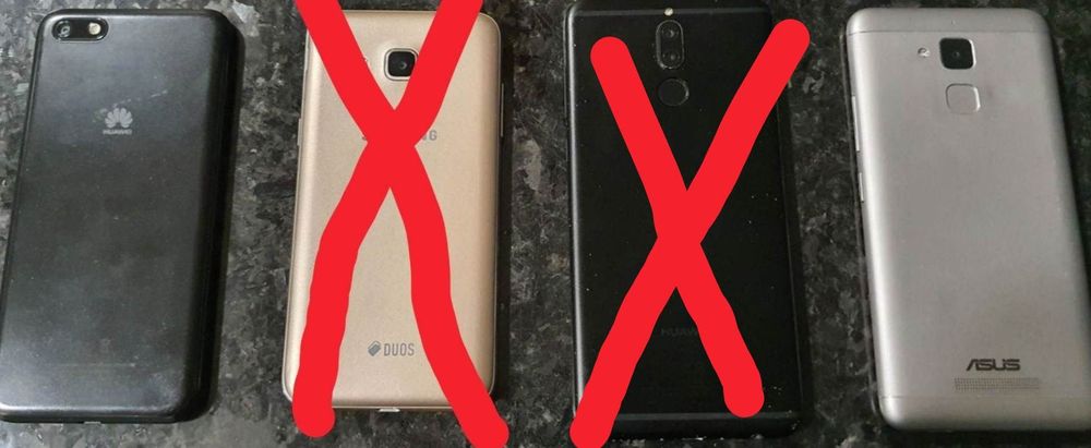 Smartphones variados como Novos!