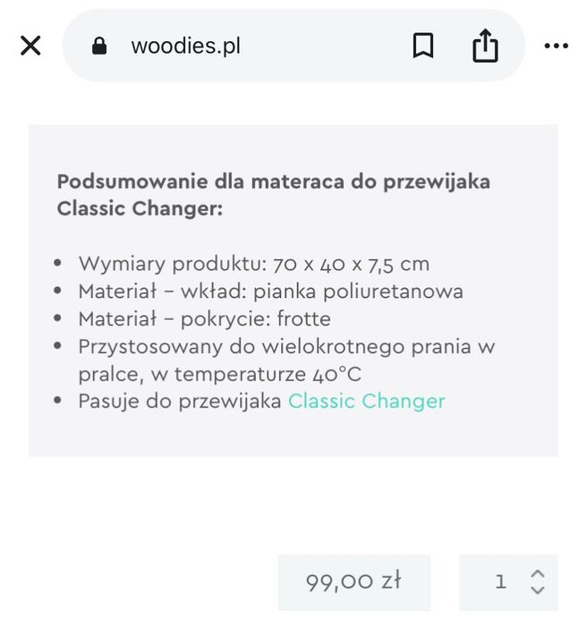 Przewijak Woodies