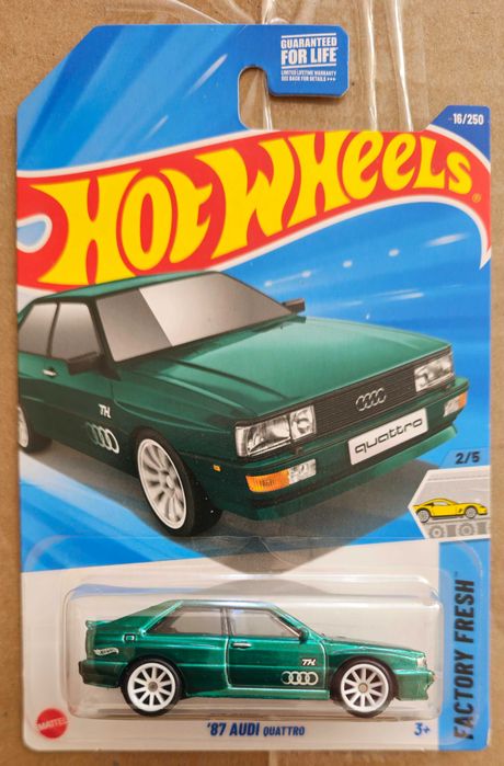 Hot Wheels 87 Audi Quattro STH / Super treasure hunt