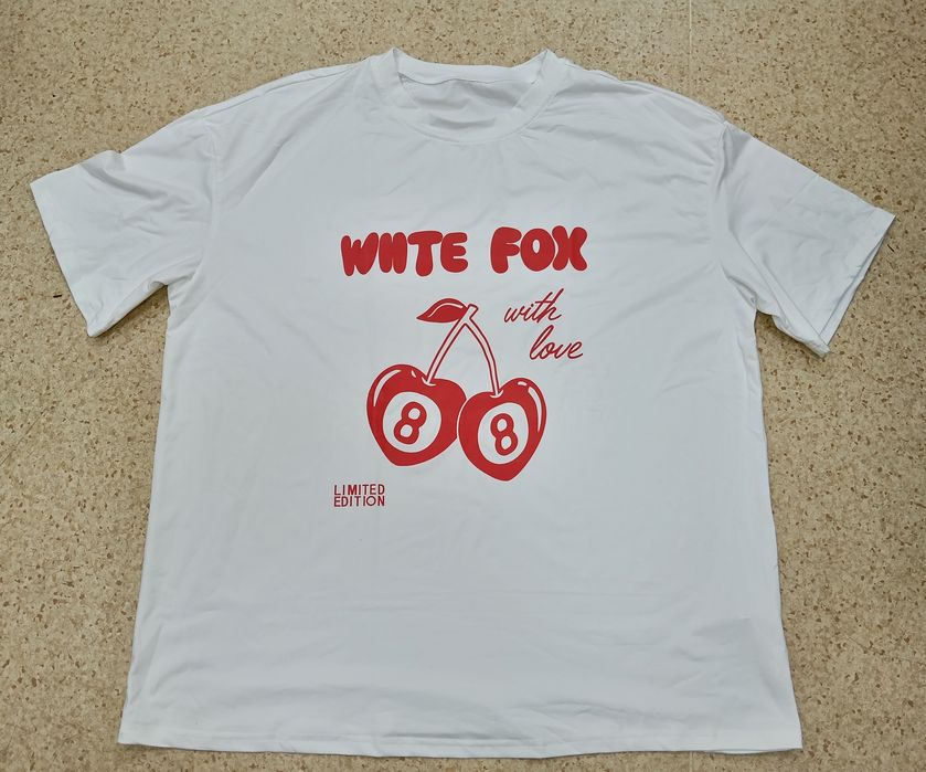 Футболка  White Fox With Love 88,  великий розмір