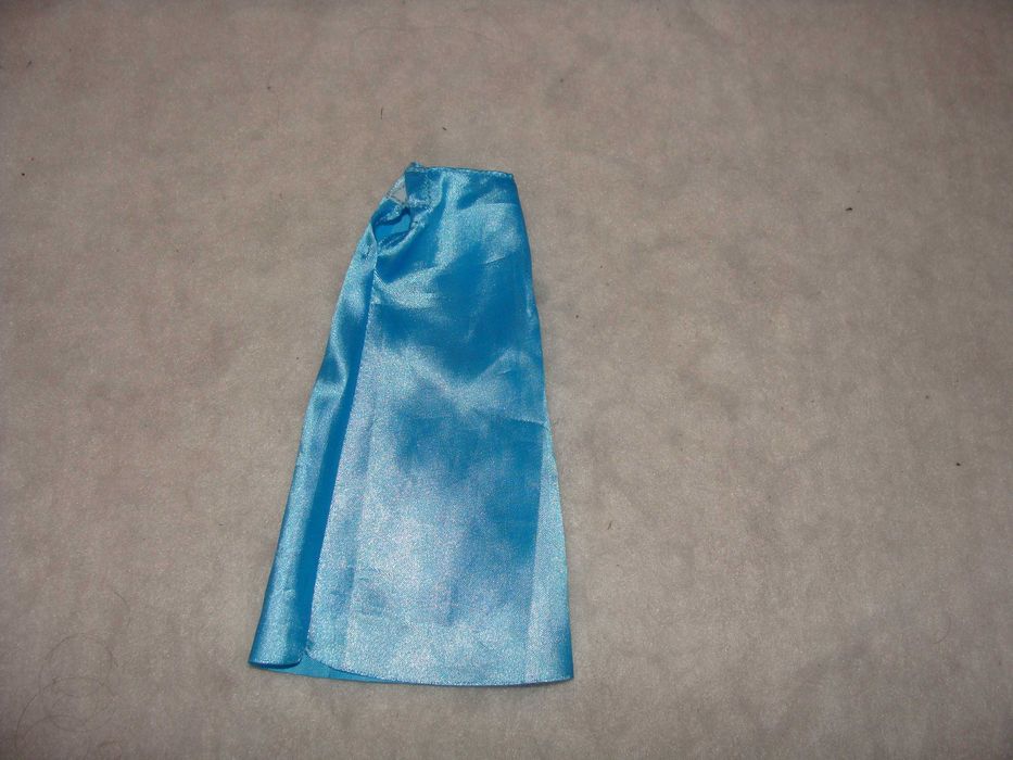 Saia comprida Azul para Boneca