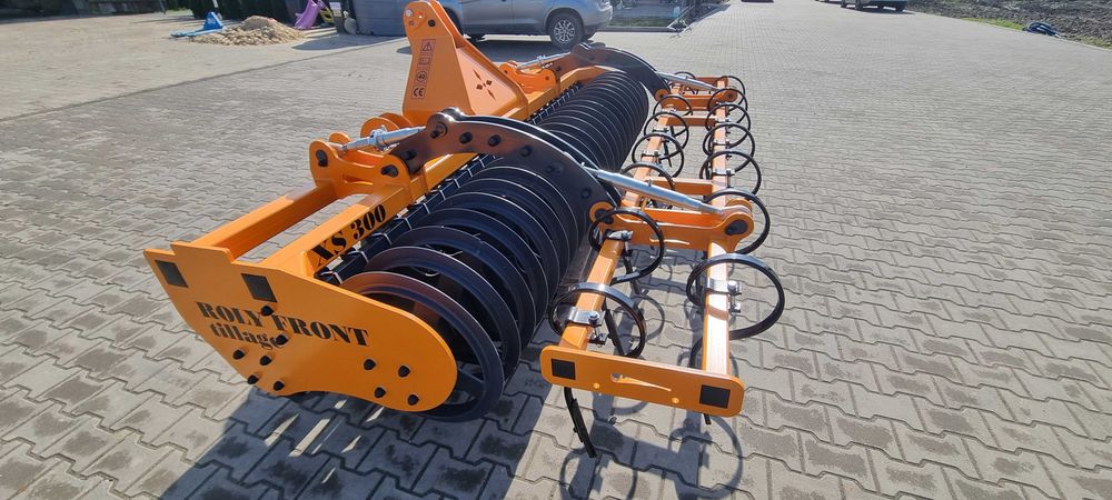 FRONT Agregat Uprawowy przedni TUZ 3m ROLY XS cambella kuhn dalbo