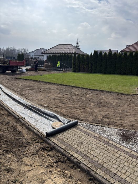 Glebogryzarka separacyjna, kosiarka bijakowa uslugi minikoparka kostka