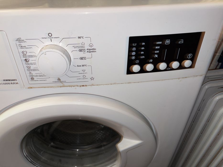 Maquina de lavar roupa Kunfk, 7 Kg, A++