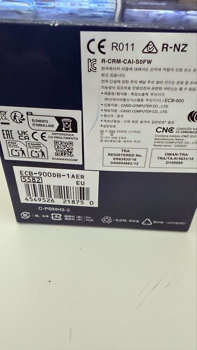 Casio Edifice ECB-900DB BT Solar